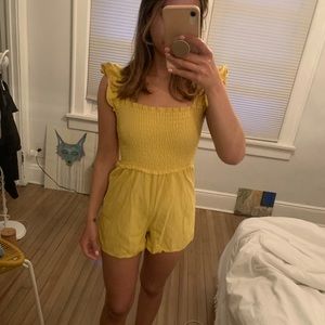 Mustard Yellow Play suit